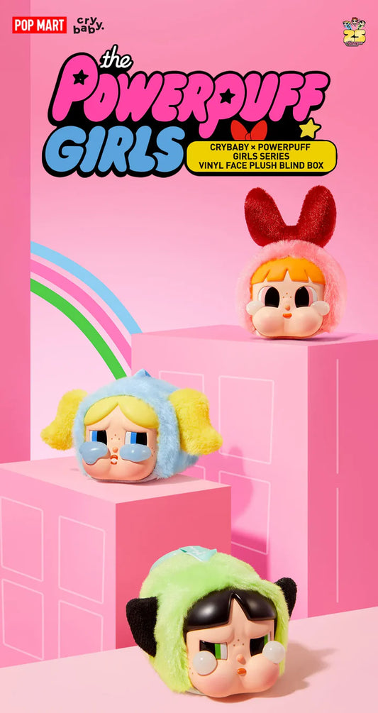 CRYBABYx Powerpuff Girls Vinyl Face Plush
